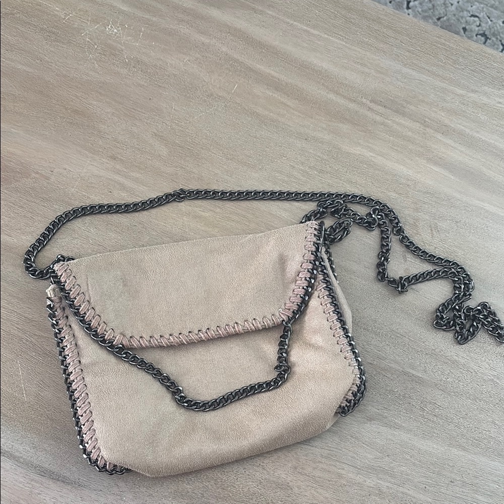 Chain Strap Tan Bag